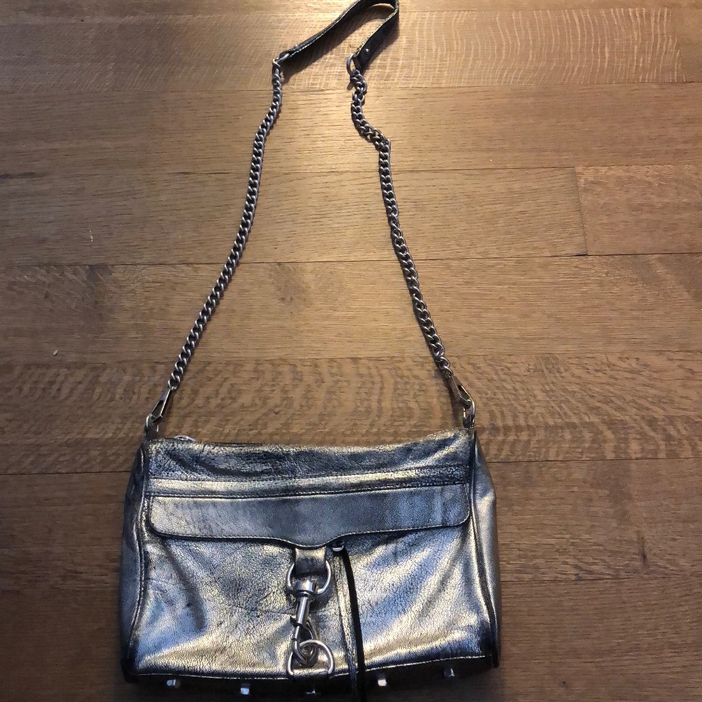 Silver Rebecca Minkoff - Mac Crossbody
